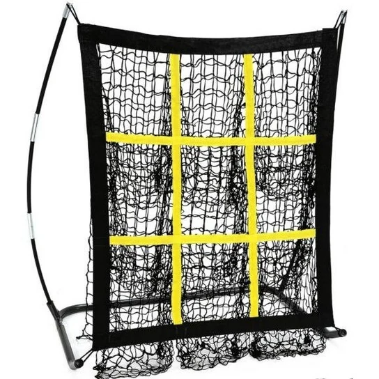 Actual nine-pocket pitching target product photo, reference QD-PT-01